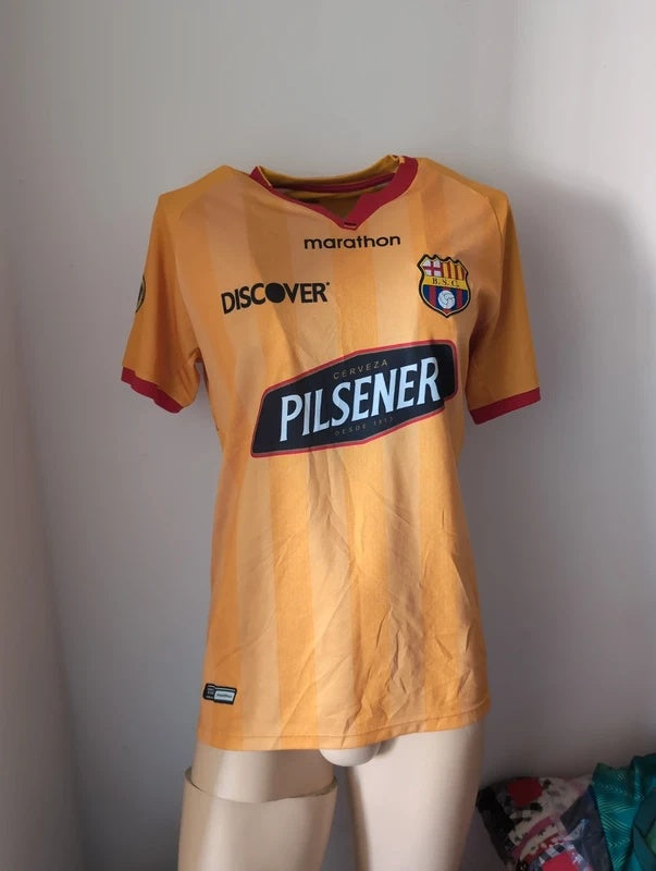 Barcelona sc marathon 2021 matchworn football shirt soccer jersey XL #10 Kitu