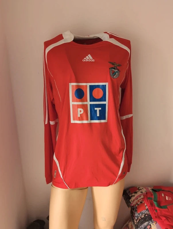 Benfica 2006 2007 adidas longsleeve football shirt soccer jersey XL 060677