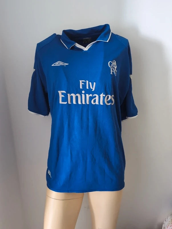 Chelsea 2002 2003 umbro football shirt soccer jersey XXL