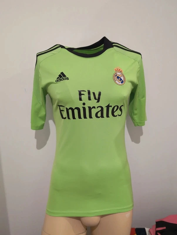 Real Madrid 2013 2014 adidas goalkeeper football shirt soccer jersey S