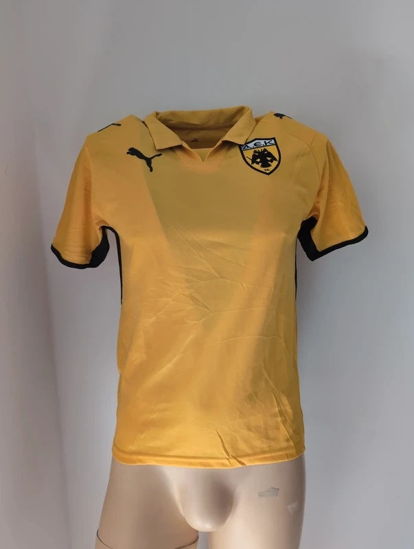 Aek Athens puma 2008 2009 football shirt soccer jersey xs