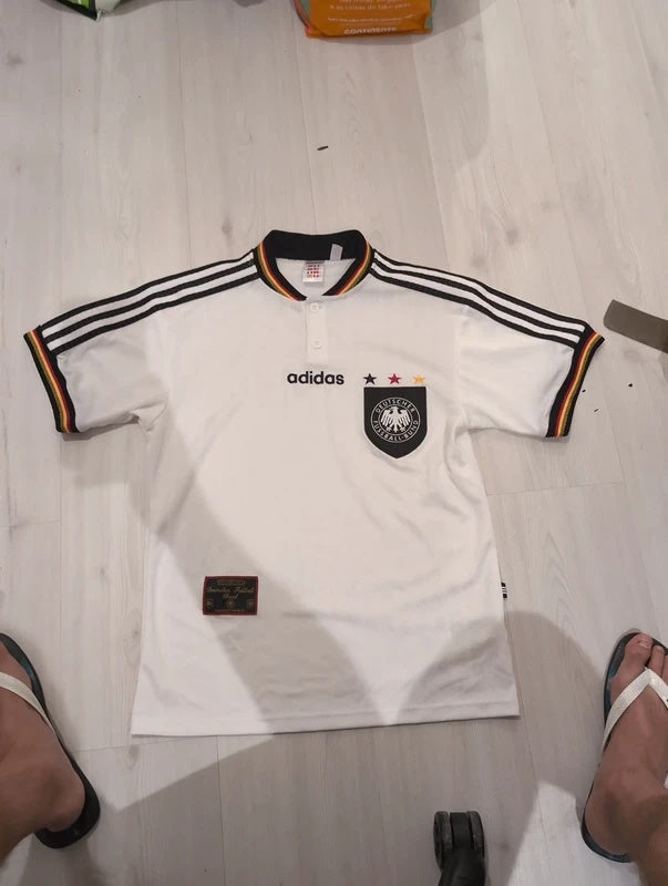 Germany 1996 adidas remake football shirt soccer jersey S IT7749