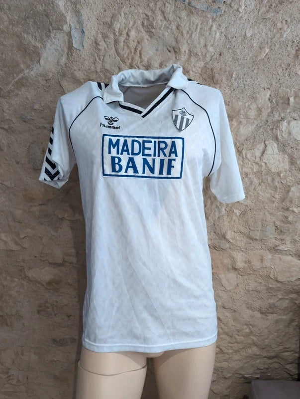 CD nacional 1987 1988 Hummel matchworn away football shirt soccer jersey XL #9