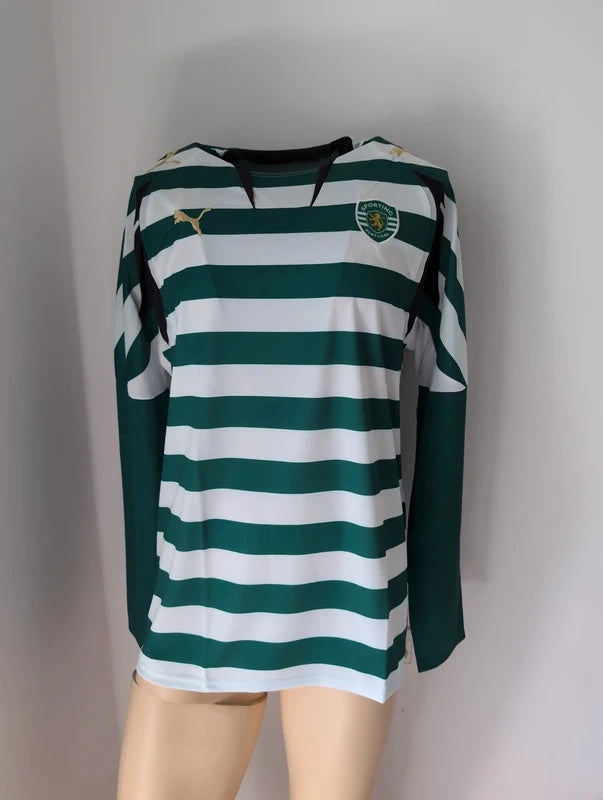 Sporting 2007 2008 puma longsleeve football shirt soccer jersey XL bnwt