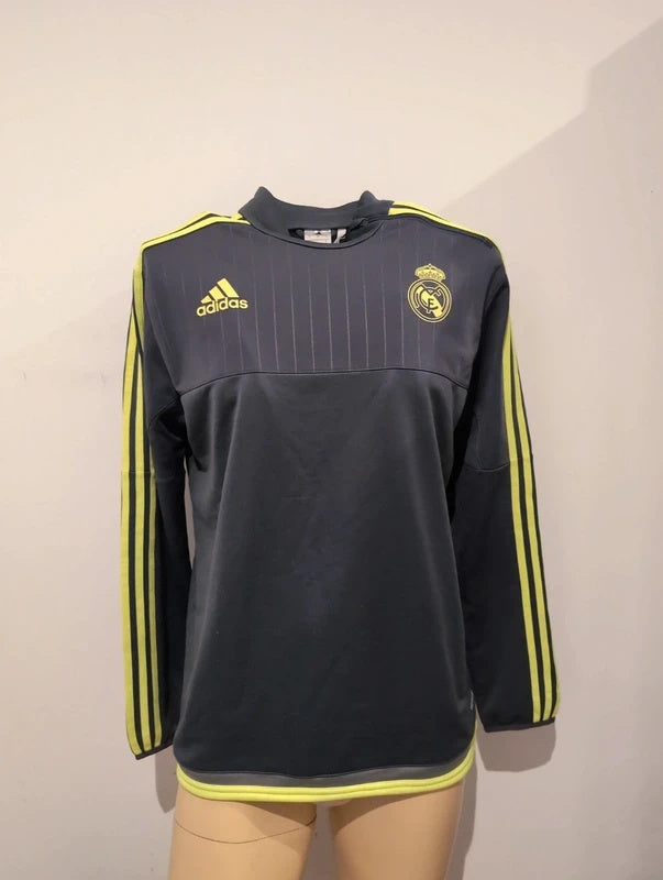 Real Madrid 2015 2016 adidas football sweater soccer L s88964