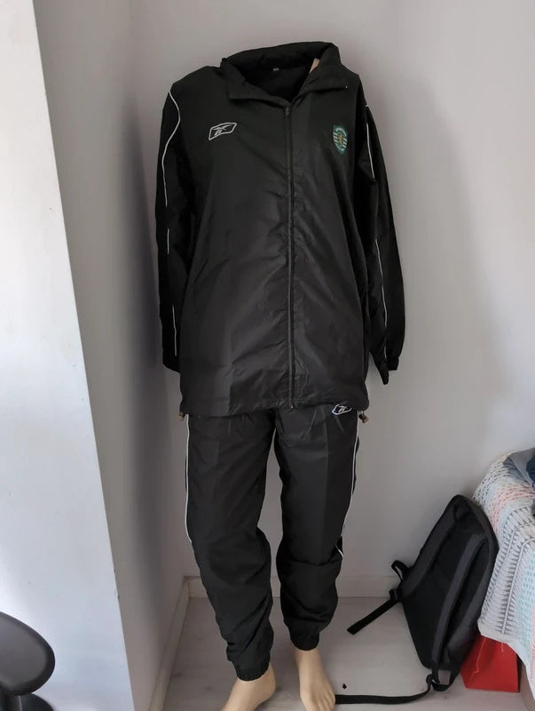 Sporting Reebok vintage brand new rain tracksuit football soccer 2XL