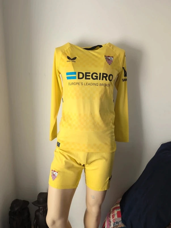 Sevilla 2022 2023 castore goalkeeper football shirt soccer jersey S #13 bono