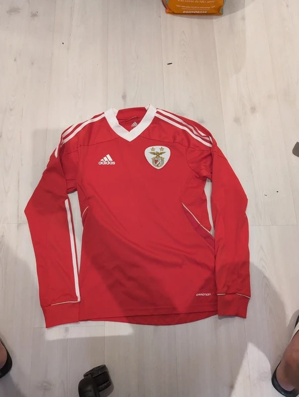 Benfica B 2011 2012 adidas longsleeve matchworn football shirt soccer jersey S #7