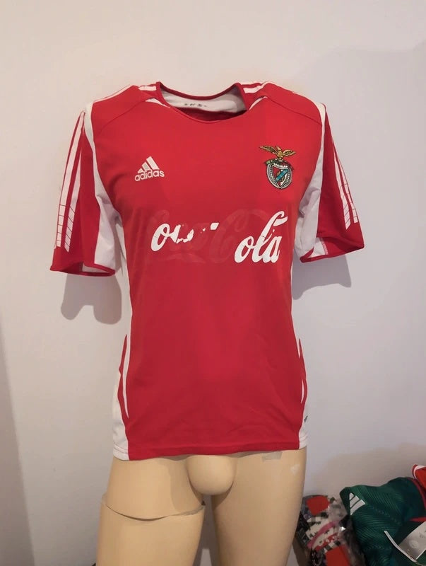 Benfica B 2005 2006 adidas matchworn football shirt soccer jersey M #5