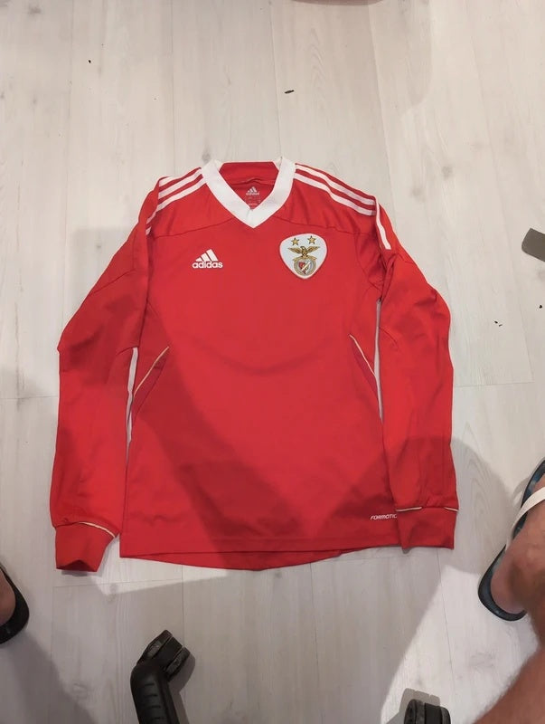 Benfica B 2011 2012 adidas matchworn longsleeve football shirt soccer jersey S #10