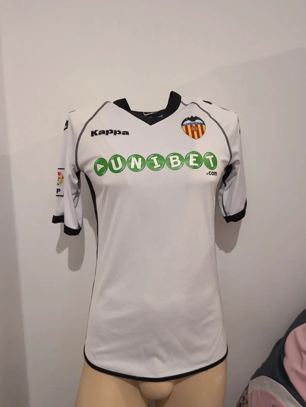 Valencia 2010 2011 kappa football shirt soccer jersey S