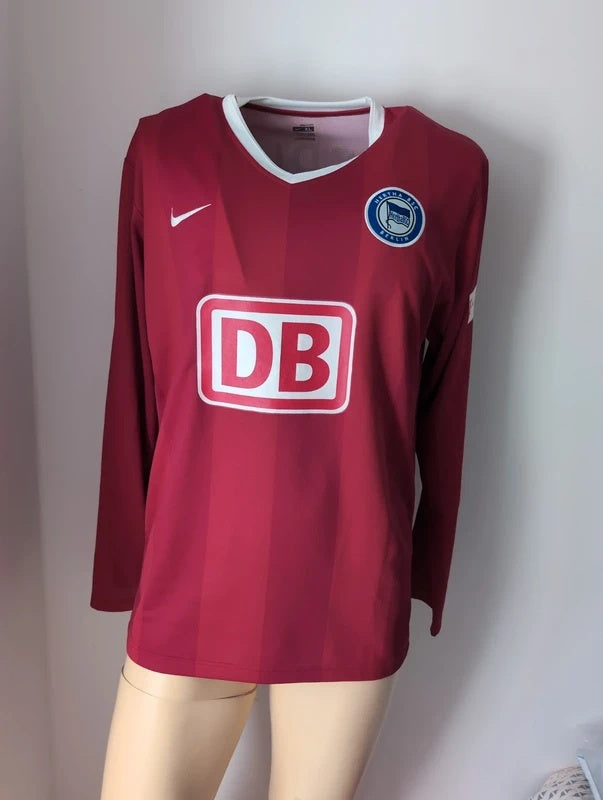 Hertha Berlin 2007 2008 away Nike matchworn football shirt soccer jersey XL #9 pantelic 242517-649