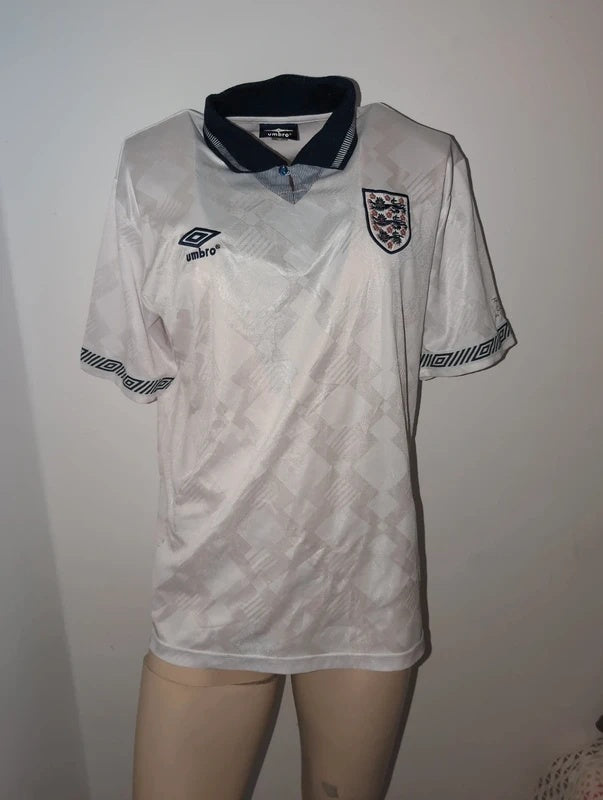 England 1990 1992 umbro reissue football shirt soccer jersey Italia 90 XL