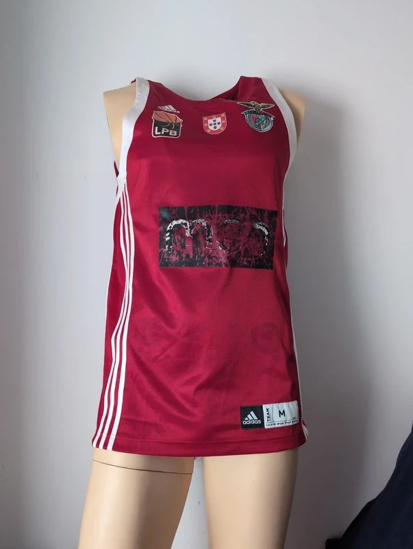 Benfica 2009 2010 adidas basketball shirt jersey M E73887