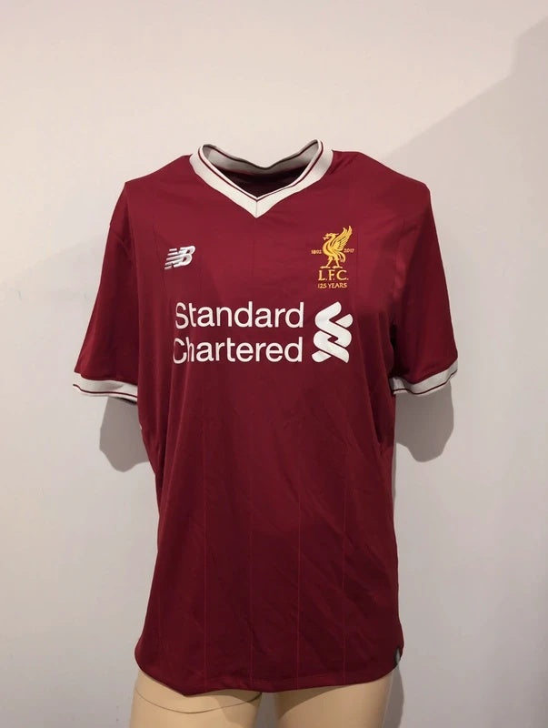 Liverpool 2017 2018 new balance football shirt soccer jersey XL mt730005