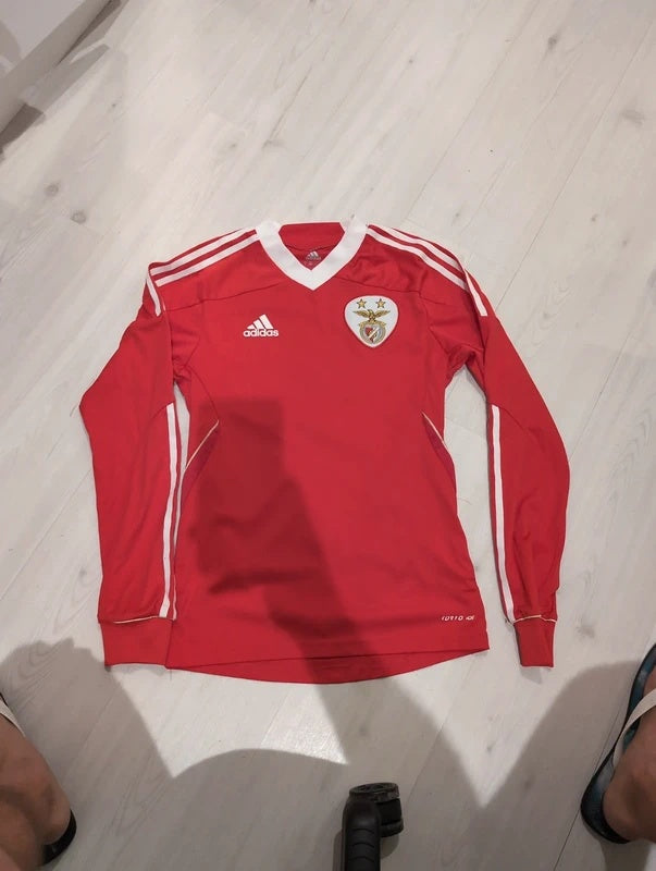 Benfica B 2011 2012 adidas longsleeve matchworn football shirt soccer jersey S #9