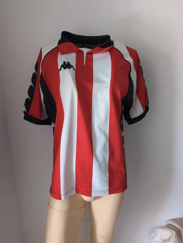 sparta Rotterdam red star template kappa 90s football shirt soccer jersey L
