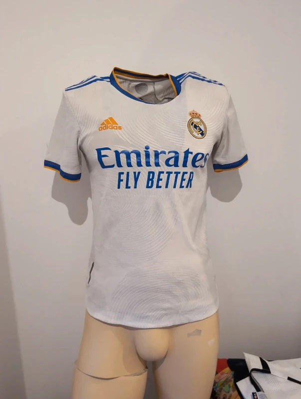 Real Madrid 2021 2022 adidas authentic football shirt soccer jersey xs gq1360