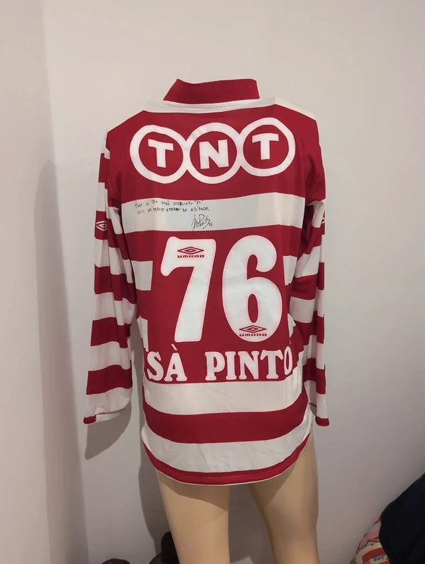 Standard Liége 2006 2007 umbro matchworn football shirt soccer jersey XL #76 Sá pinto