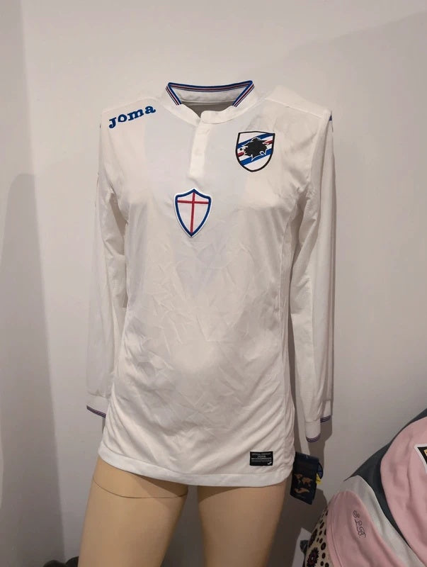 Sampdoria 2015 2016 away joma football shirt soccer jersey L with tags