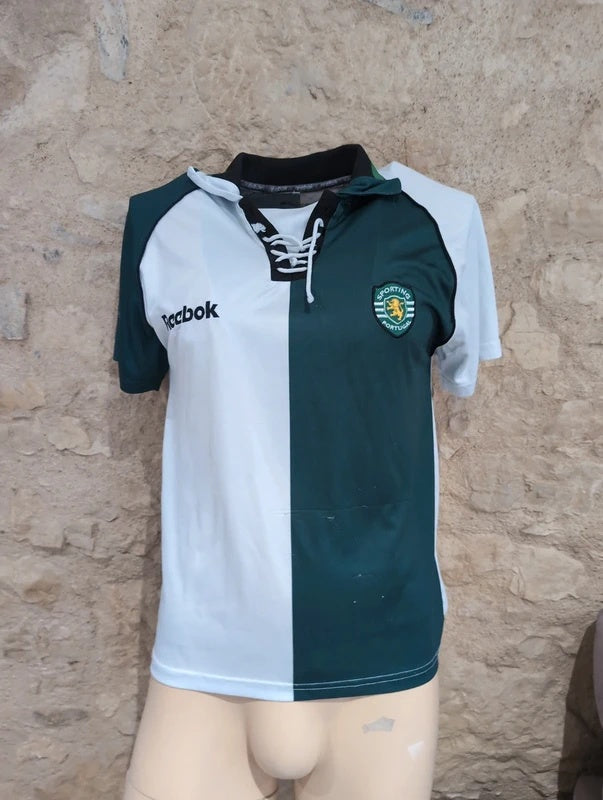 Sporting B 2002 2003 Reebok stomp football shirt soccer jersey S #20 matchworn