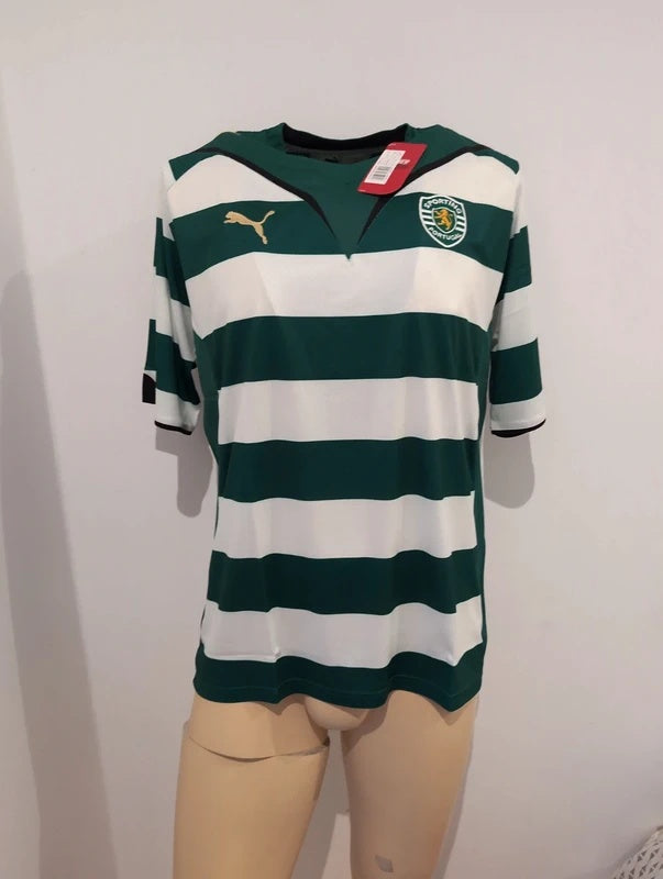 Sporting puma 2009 2010 football shirt soccer jersey XL bnwt