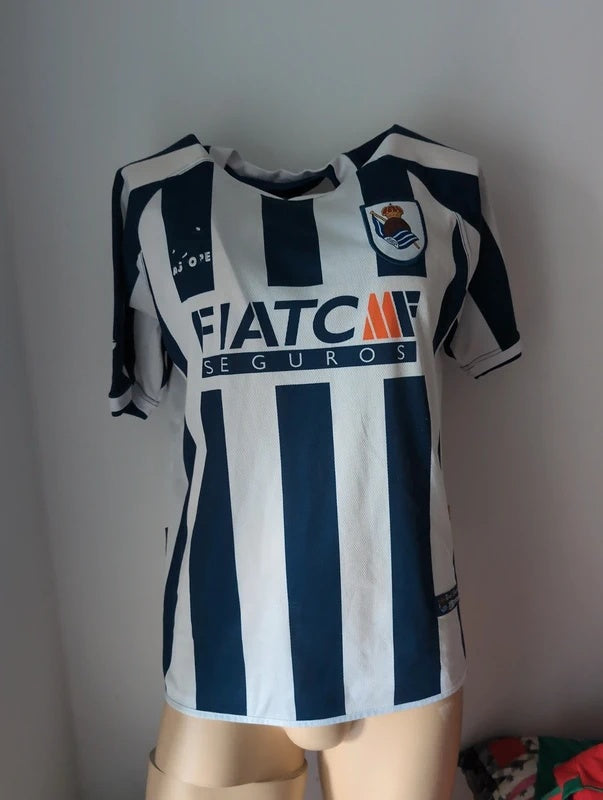 Real sociedad 2003 2004 astore football shirt soccer jersey XL