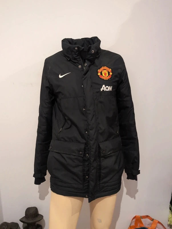 Manchester United 2013 2014 Nike Padded Bench Coat jacket S