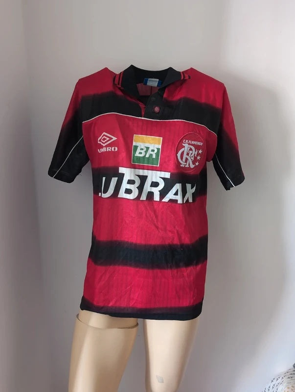 Flamengo 1997 1998 umbro football shirt soccer jersey L #10
