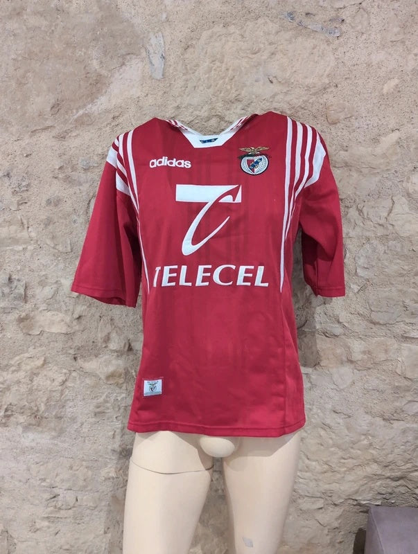 Benfica 1997 1998 adidas football shirt soccer jersey L