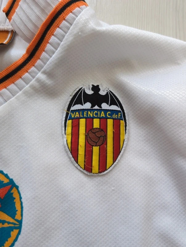 Valencia 1998 1999 luanvi football shirt soccer jersey boys M size