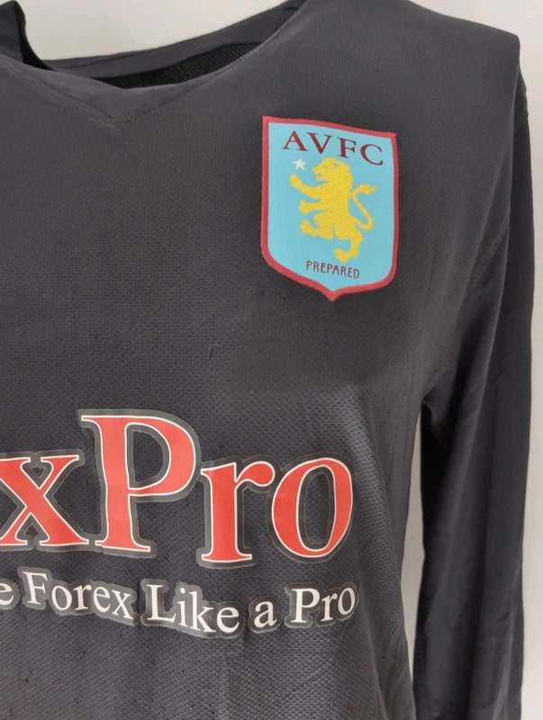Aston villa 2010 2011 Nike longsleeve football shirt soccer jersey L 381795 011 #13 speers