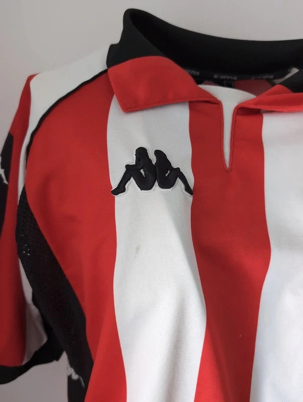 sparta Rotterdam red star template kappa 90s football shirt soccer jersey L