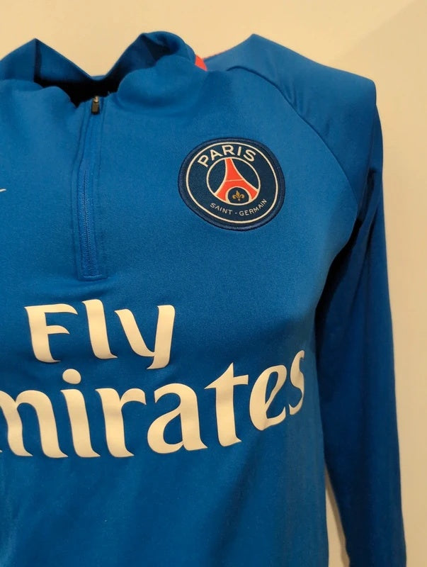 PSG Paris Saint-Germain 2018 Nike 1/4 Zip Squad Drill Top football soccer S 854524 440