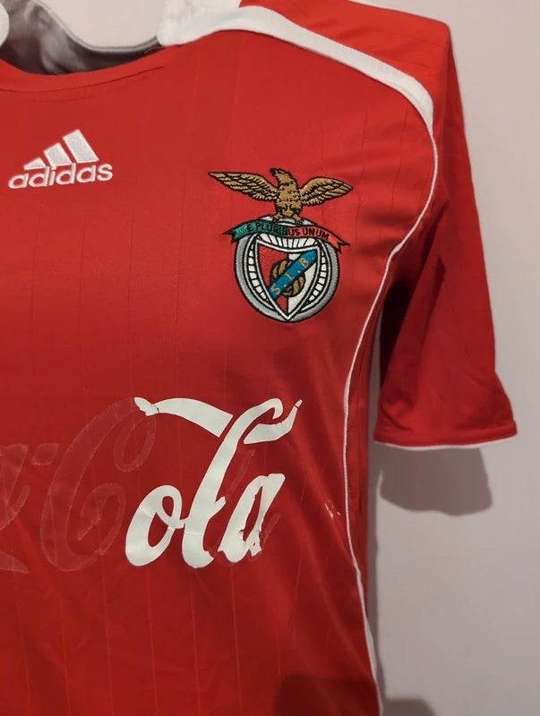 Benfica B 2006 2007 adidas matchworn football shirt soccer jersey M #7