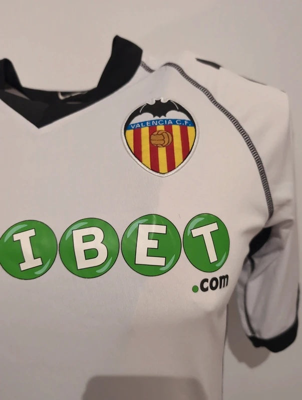 Valencia 2010 2011 kappa football shirt soccer jersey S