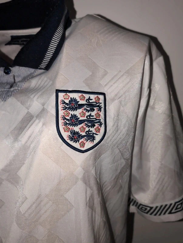 England 1990 1992 umbro reissue football shirt soccer jersey Italia 90 XL