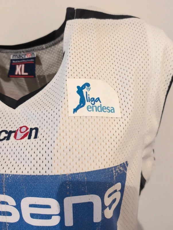 Blusens Monbus macron 2011 basket shirt jersey signed #13 Washington