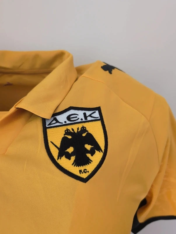 Aek Athens puma 2008 2009 football shirt soccer jersey xs