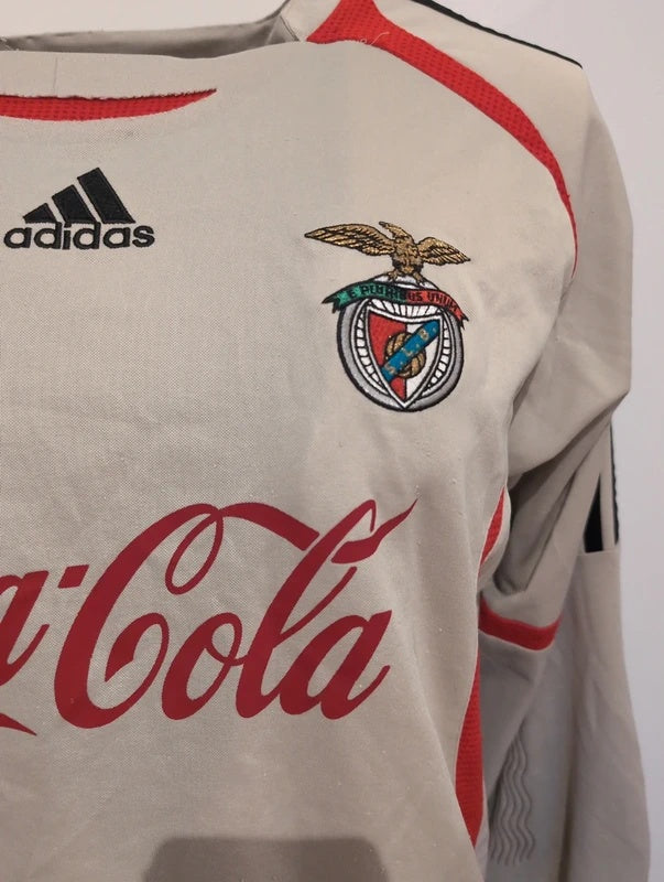 Benfica B 2006 2007 adidas goalkeeper longsleeve matchworn football shirt soccer jersey L #12