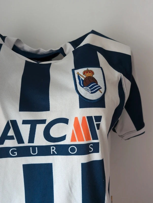 Real sociedad 2003 2004 astore football shirt soccer jersey XL