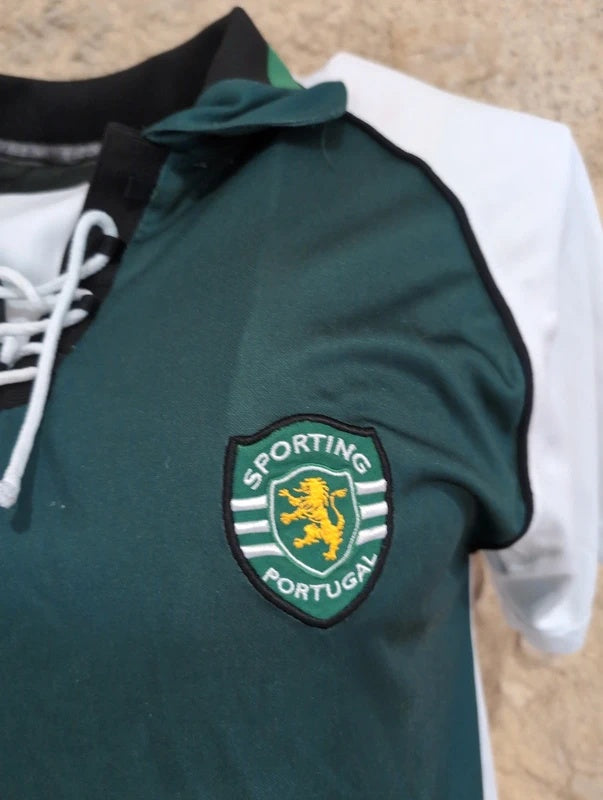 Sporting B 2002 2003 Reebok stomp football shirt soccer jersey S #20 matchworn