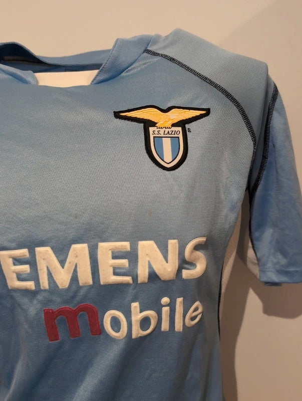 Lazio 2001 2002 puma football shirt soccer jersey XL