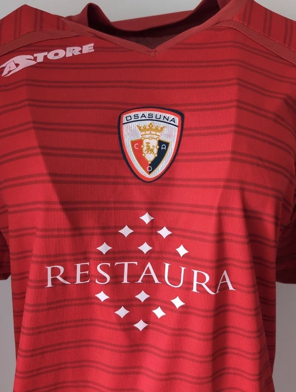 Osasuna 2007 2008 astore football shirt soccer jersey XL
