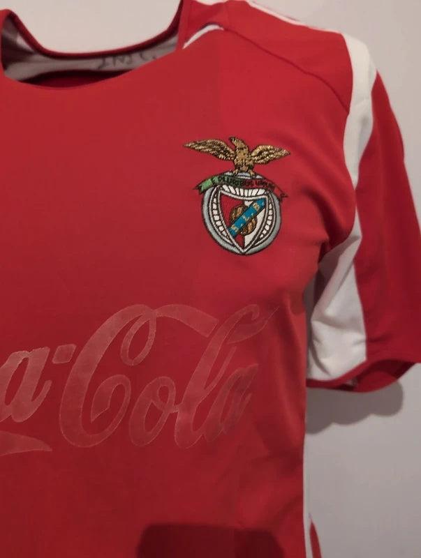 Benfica B 2005 2006 adidas matchworn football shirt soccer jersey M #14