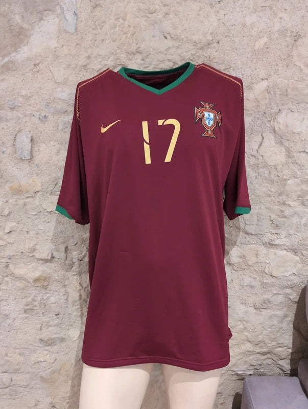 Portugal 2006 2008 Nike football shirt soccer jersey XXL #17 Ronaldo