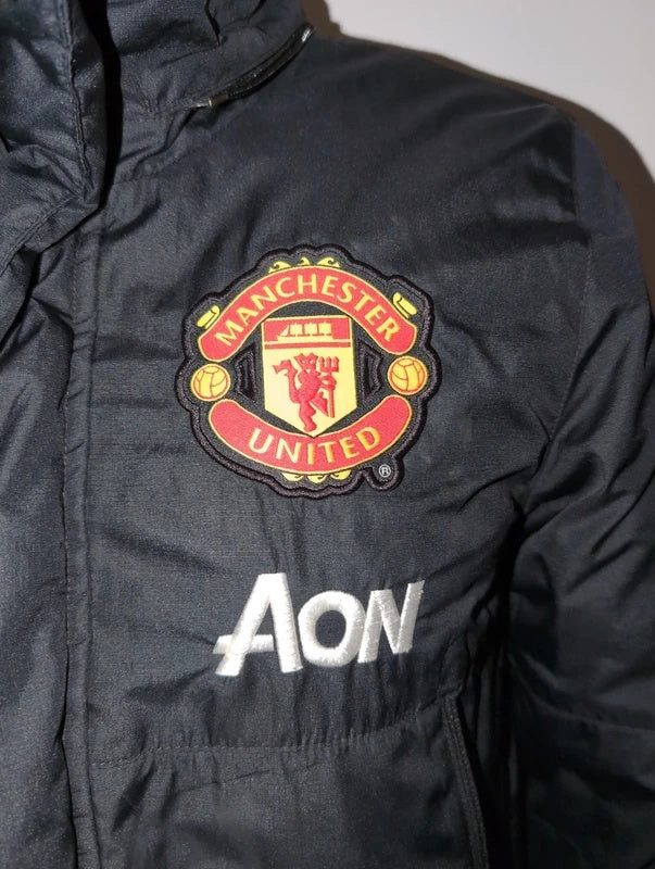 Manchester United 2013 2014 Nike Padded Bench Coat jacket S
