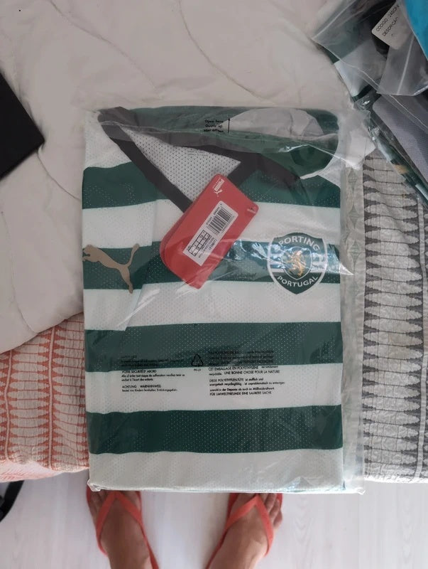 Sporting 2008 2009 puma football shirt soccer jersey XL bnwt