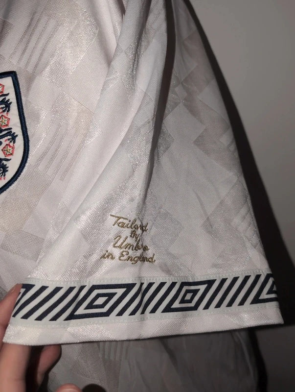 England 1990 1992 umbro reissue football shirt soccer jersey Italia 90 XL