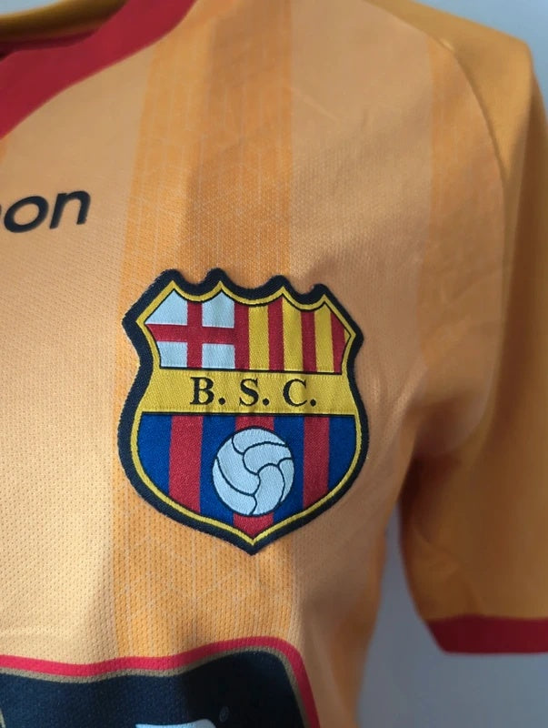 Barcelona sc marathon 2021 matchworn football shirt soccer jersey XL #10 Kitu